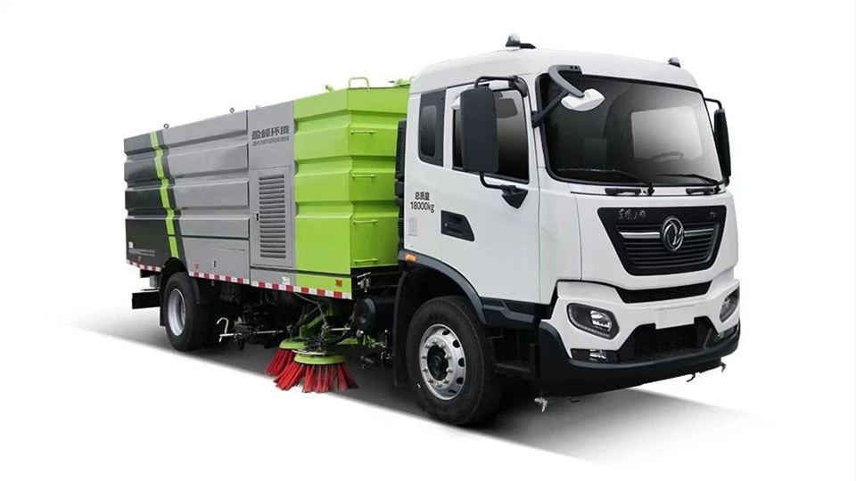 Xe tải rửa và quét 18 tấn